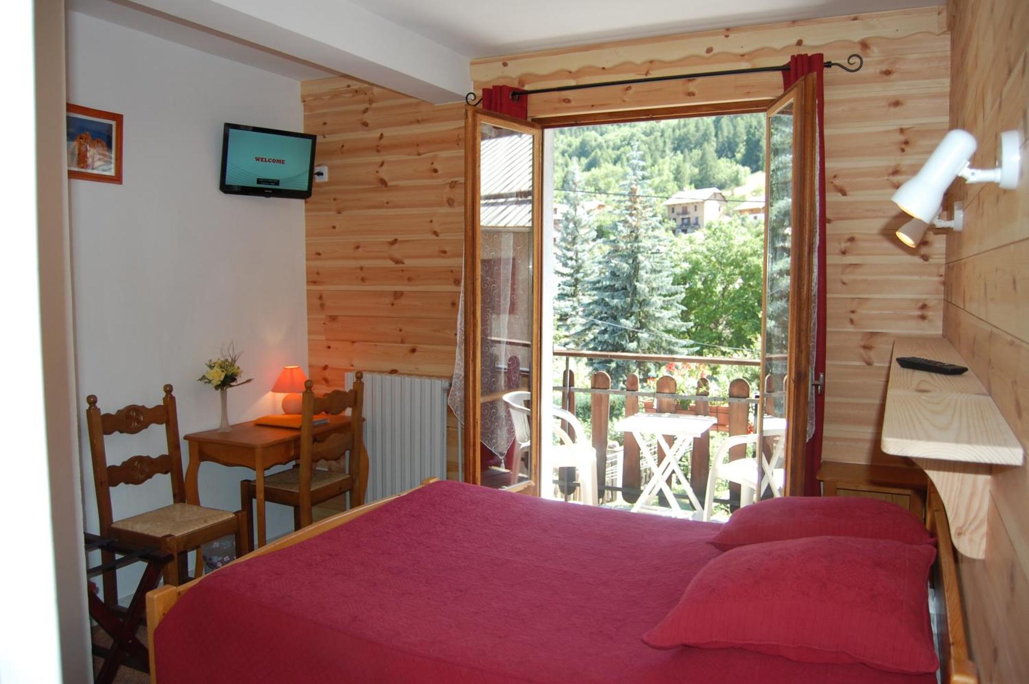 Au Bon Logis Hotel Risoul Exterior foto
